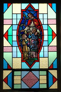 Jesus and the Children Chapel Window